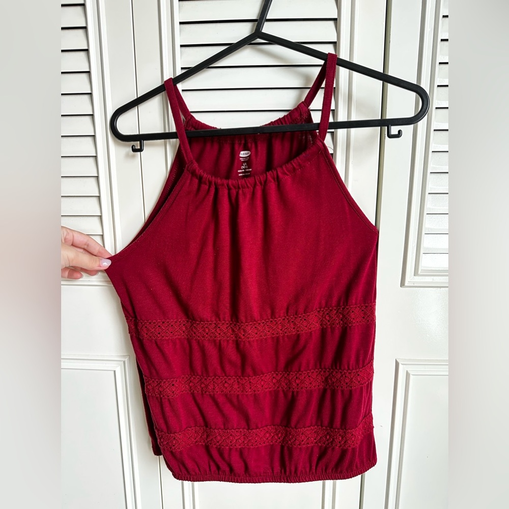 Old Navy Embroidered Detail Top
